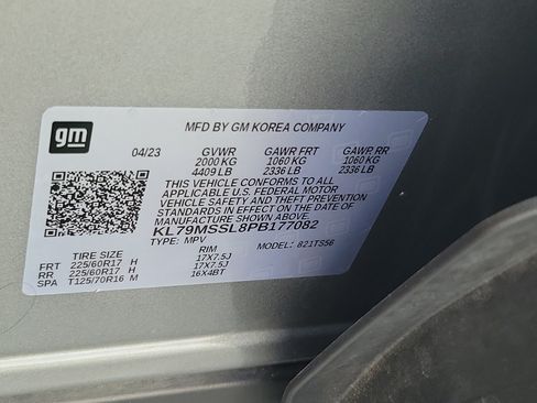 Used 2023 Chevrolet TrailBlazer ACTIV w/ Sun and Liftgate Package AWD/4WD image 31