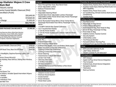 New 2026 Jeep Gladiator Mojave image 45