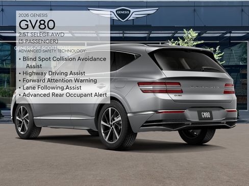 New 2026 Genesis GV80 2.5T Select AWD/4WD image 7