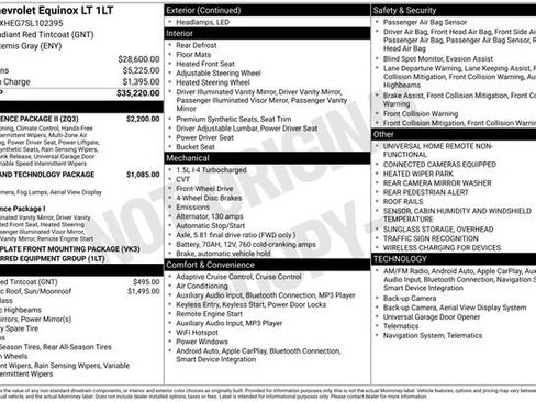 Used 2025 Chevrolet Equinox LT w/ Convenience Package II image 7