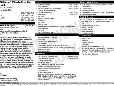 Used 2020 GMC Sierra 1500 AT4 w/ AT4 Premium Package AWD/4WD image 5