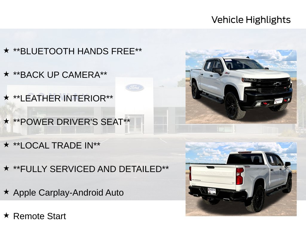 Used 2021 Chevrolet Silverado 1500 LT Trail Boss w/ Bed Protection Package AWD/4WD image 6