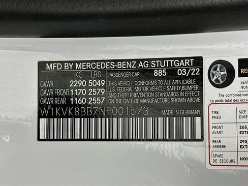 Certified 2022 Mercedes-Benz SL 63 AMG 4MATIC image 31
