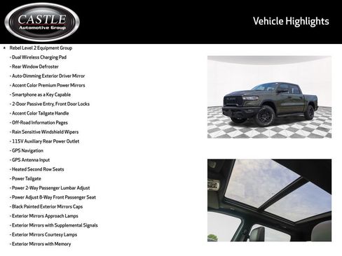 New 2026 RAM 1500 Rebel w/ Rebel Level 2 Equipment Group AWD/4WD image 4