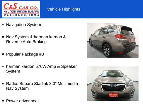 Used 2019 Subaru Forester Limited w/ Popular Package #3 image 7