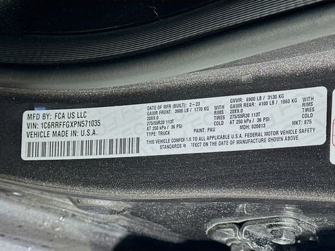 Used 2023 RAM 1500 Big Horn AWD/4WD image 12
