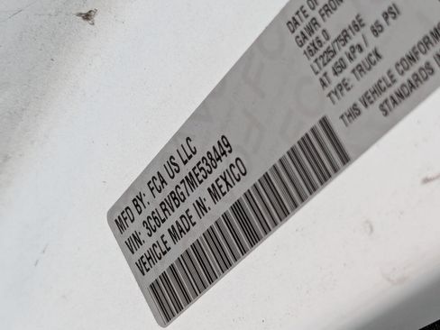 Used 2021 RAM ProMaster 1500 FWD image 39