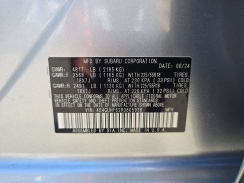 Certified 2024 Subaru Crosstrek 2.5i Sport AWD/4WD image 31