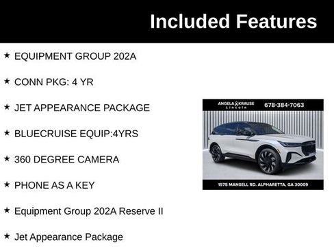 New 2026 Lincoln Nautilus Reserve w/ Jet Appearance Package image 6