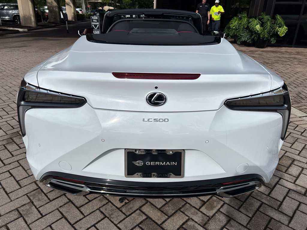 Used 2021 Lexus LC 500 Convertible w/ Touring Package RWD image 4