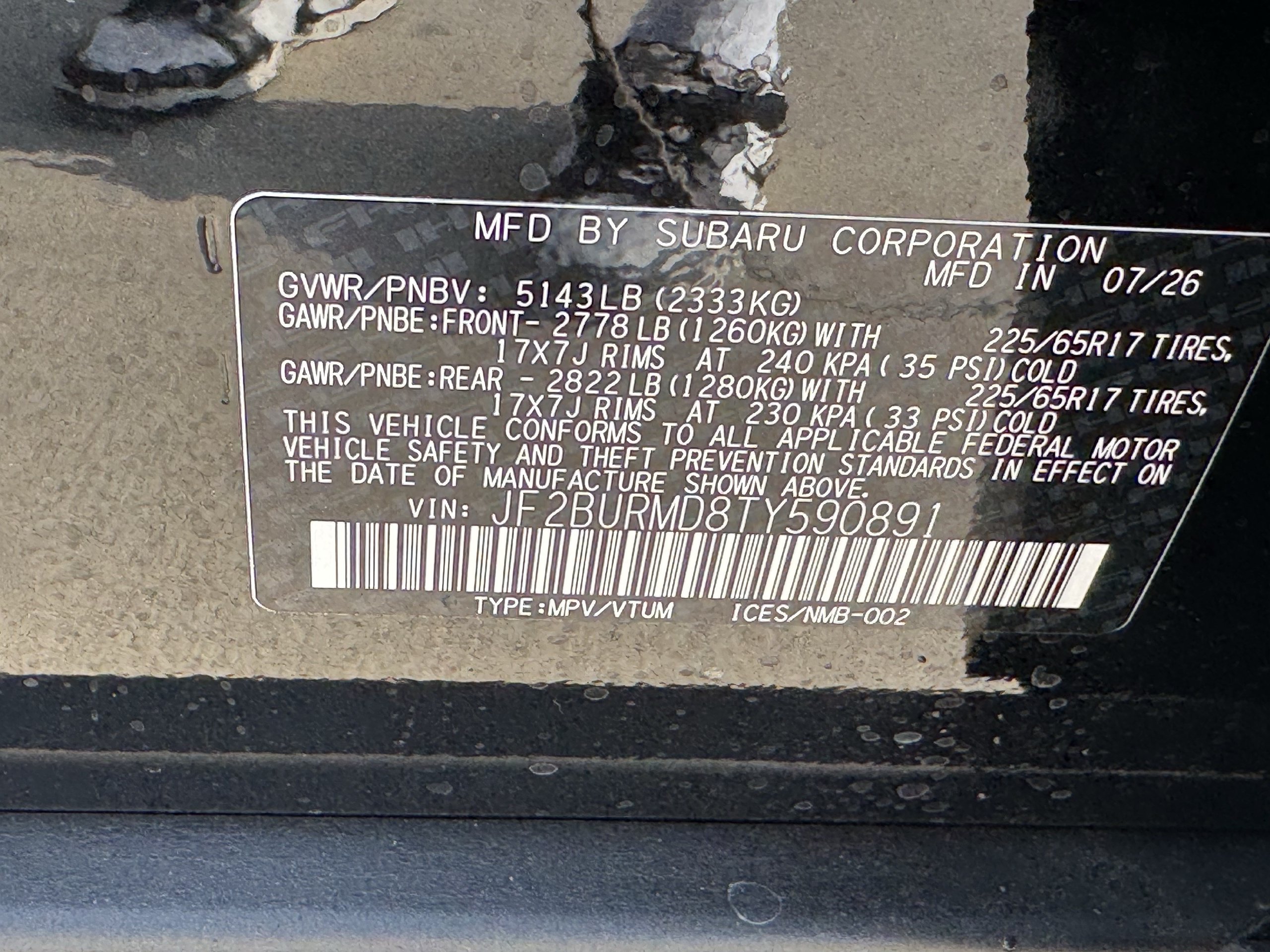 New 2026 Subaru Outback Wilderness AWD/4WD image 24