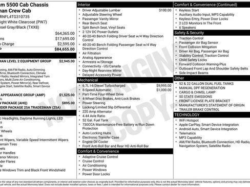 New 2026 RAM 5500 Tradesman AWD/4WD image 28