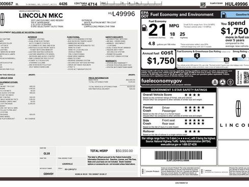 Used 2017 Lincoln MKC Reserve image 5