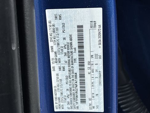 Used 2022 Ford F150 Raptor w/ Convenience Package image 32