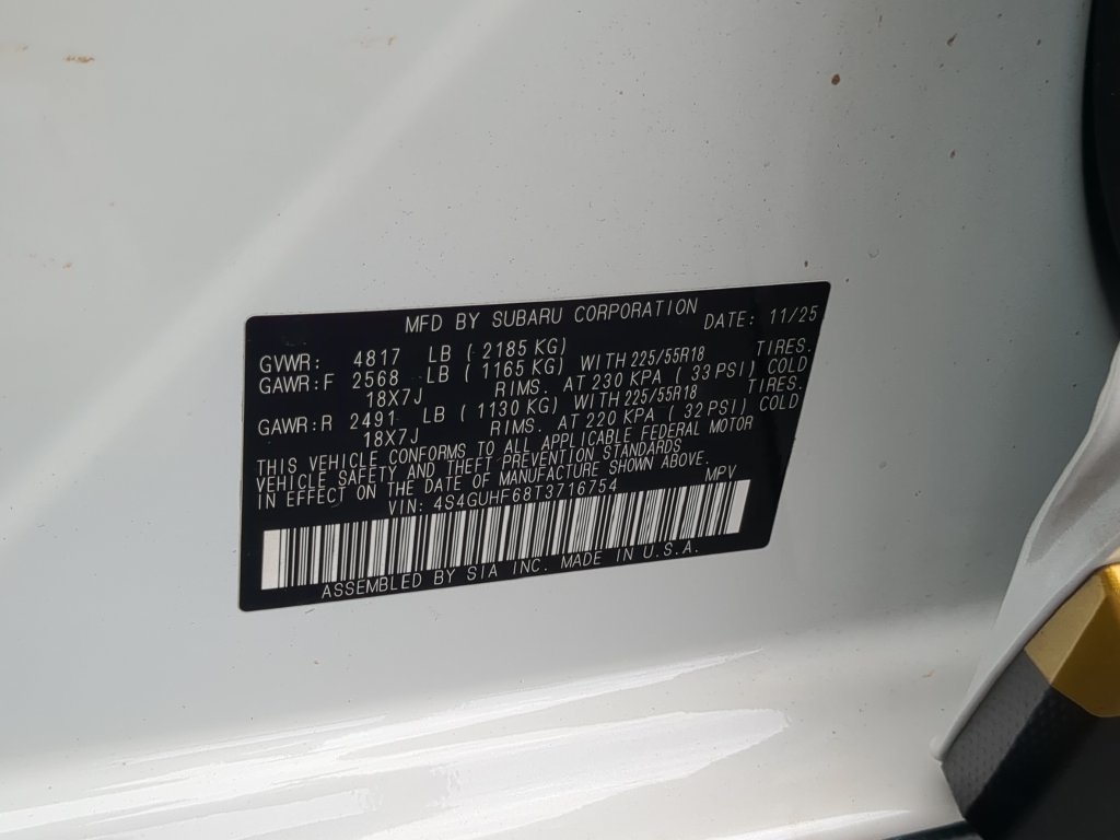 Used 2026 Subaru Crosstrek 2.5i Sport AWD/4WD image 35
