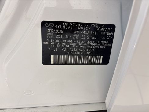 New 2025 Hyundai Sonata SE image 10