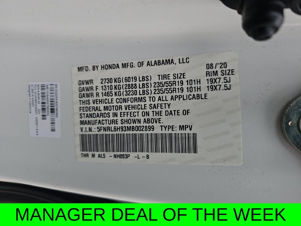 Used 2021 Honda Odyssey Elite image 44