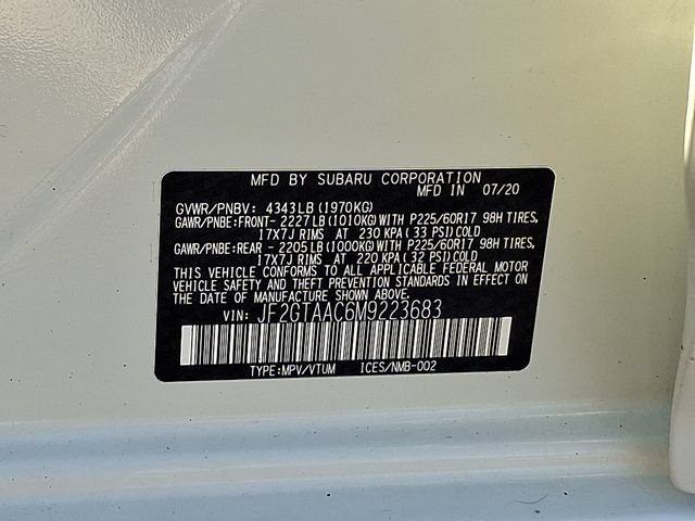Used 2021 Subaru Crosstrek 2.0i AWD/4WD image 28