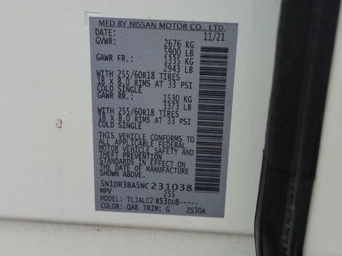 Certified 2022 Nissan Pathfinder SV image 31