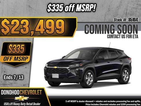 New 2026 Chevrolet Trax LS FWD image 1