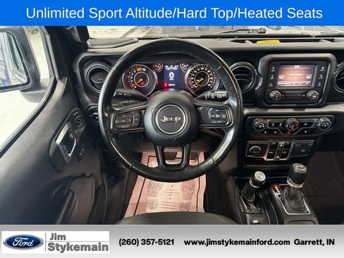 Used 2021 Jeep Wrangler Unlimited Sport AWD/4WD image 2
