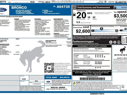 Used 2025 Ford Bronco Big Bend image 3