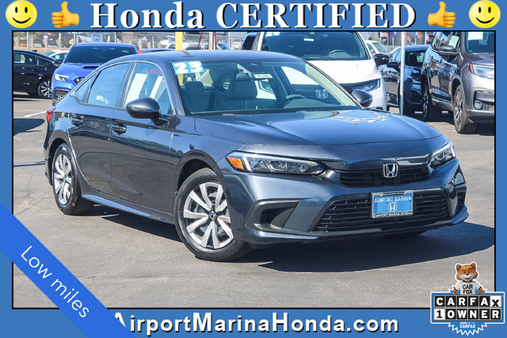 Certified 2023 Honda Civic LX image 1