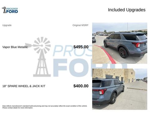 Used 2025 Ford Explorer ST AWD/4WD image 3