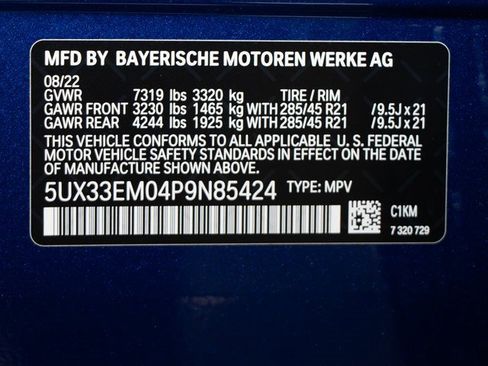 Certified 2023 BMW X7 M60i image 24