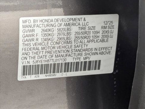 New 2026 Acura MDX w/Advance Package image 19