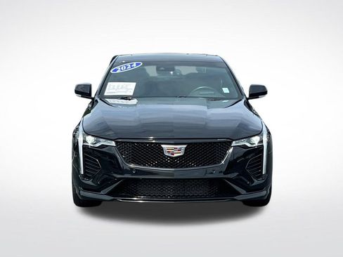 Certified 2024 Cadillac CT4 V w/ Navigation Package RWD image 2