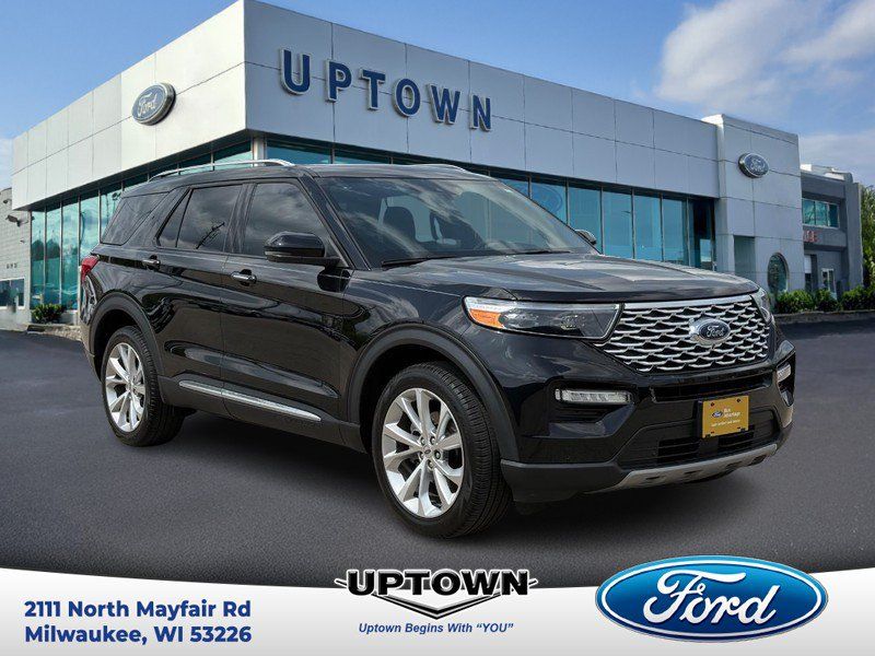 Certified 2023 Ford Explorer Platinum w/ Technology Package AWD/4WD image 1