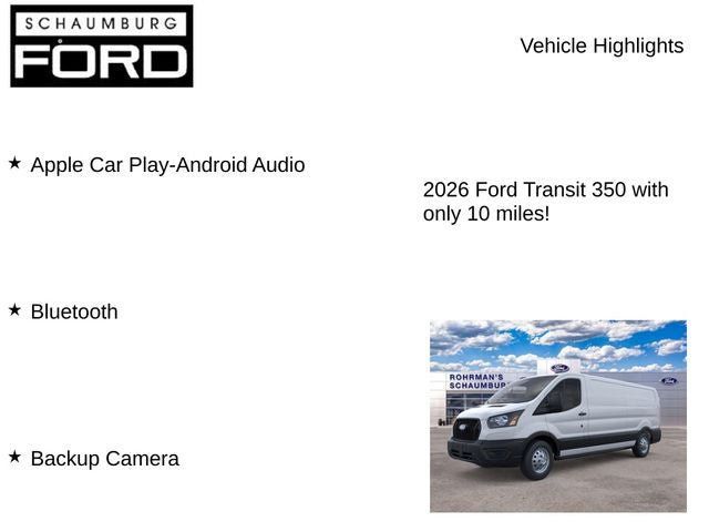 New 2026 Ford Transit 350 Low Roof AWD image 7