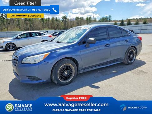 Used 2016 Subaru Legacy 2.5i AWD/4WD image 1