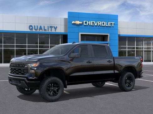 New 2026 Chevrolet Silverado 1500 Custom Trail Boss w/ Midnight Edition AWD/4WD image 2