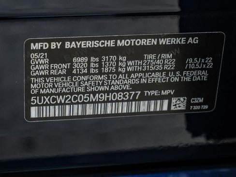 Used 2021 BMW X7 xDrive40i w/ M Sport Package AWD/4WD image 63