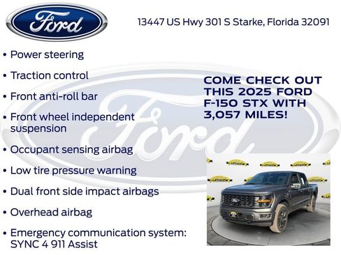 New 2025 Ford F150 STX w/ Equipment Group 200A image 20