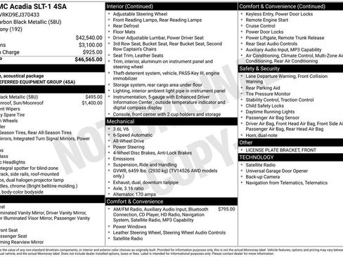 Used 2014 GMC Acadia SLT image 3