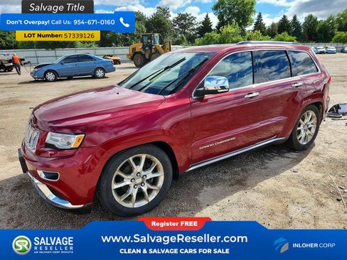 Used 2015 Jeep Grand Cherokee Summit AWD/4WD image 1