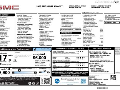 New 2026 GMC Sierra 1500 SLT w/ SLT Premium Package