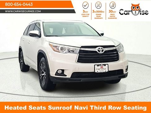 Used 2016 Toyota Highlander XLE AWD/4WD image 1