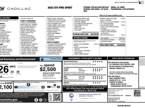 Used 2023 Cadillac XT4 Sport image 2