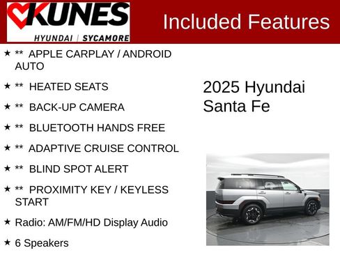Certified 2025 Hyundai Santa Fe SEL AWD/4WD image 2