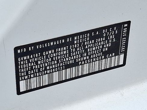 Used 2023 Volkswagen Jetta SE w/ Panoramic Sunroof Package FWD image 27