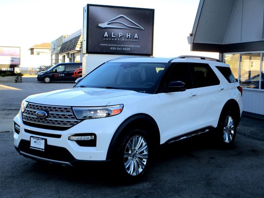 Used 2021 Ford Explorer Limited w/ Equipment Group 301A AWD/4WD image 5
