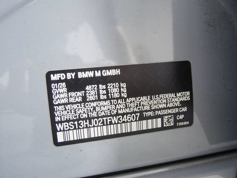Certified 2026 BMW M3 RWD image 30