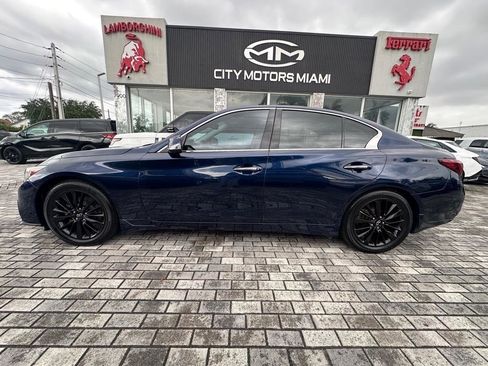 Used 2023 INFINITI Q50 Luxe w/ Cargo Package RWD image 4