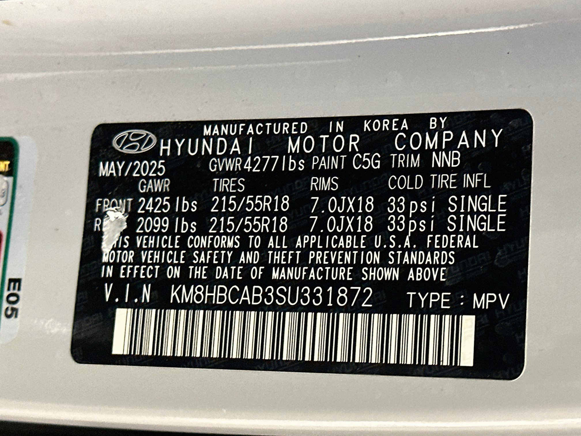 Used 2025 Hyundai Kona SEL AWD/4WD image 12