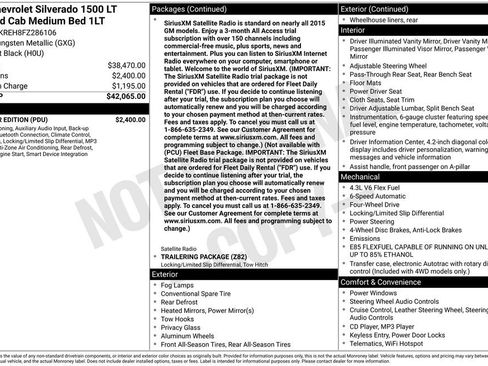 Used 2015 Chevrolet Silverado 1500 LT w/ All Star Edition image 12