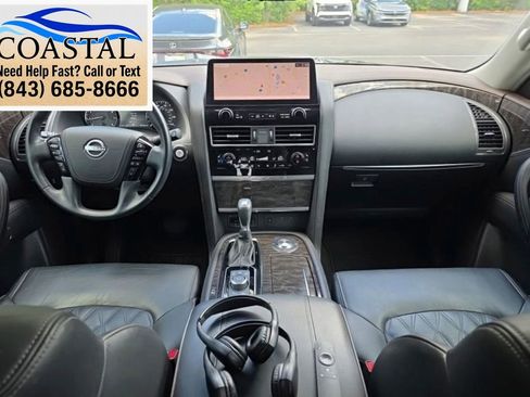 Used 2023 Nissan Armada Platinum w/ Captain's Chairs Package RWD image 8